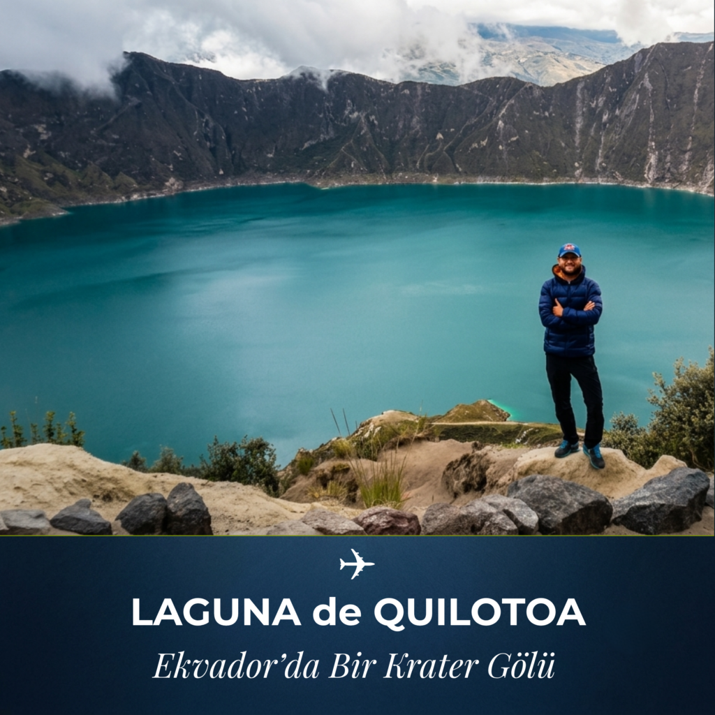 Laguna de Quilotoa Ekvador Kapak Fotoğrafı